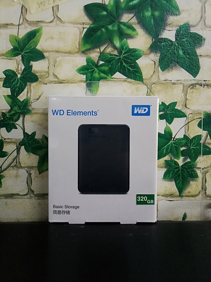 Ổ cứng di động HDD Western Digital Elements Portable 320GB 2.5