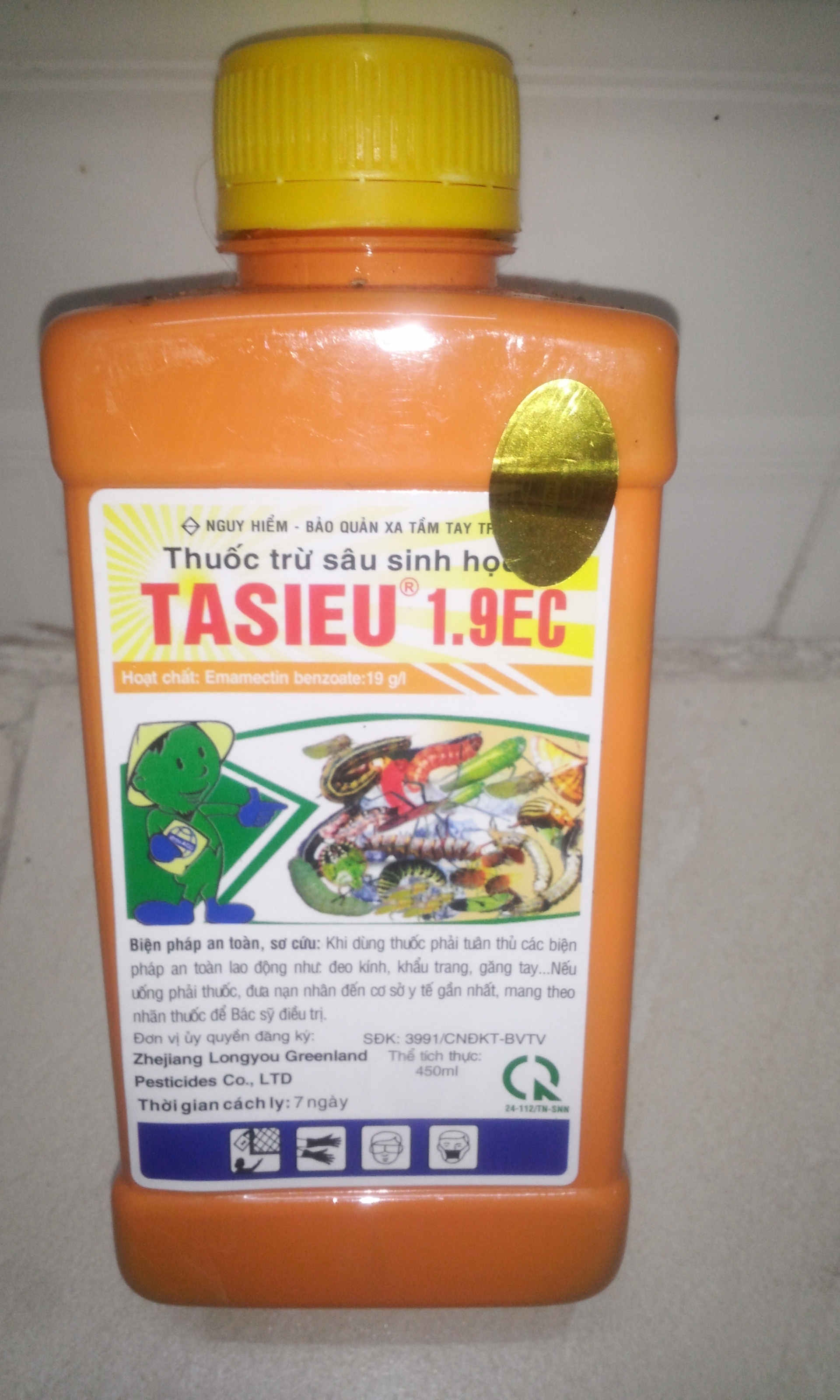 Thuốc trừ sâu sinh học TASIEU 1.9EC 450ml