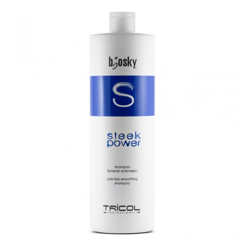 Hàng nhập khẩu của Ý Dầu gội siêu mượt cho tóc thẳng Sleek Power Shampoo 1000ML BK0024