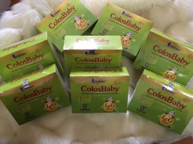                 Sữa gói colosbaby 20 gói (dành cho trẻ 0-12 tháng)- tiện lợi khi mẹ mới sinh, đi dã ngoại